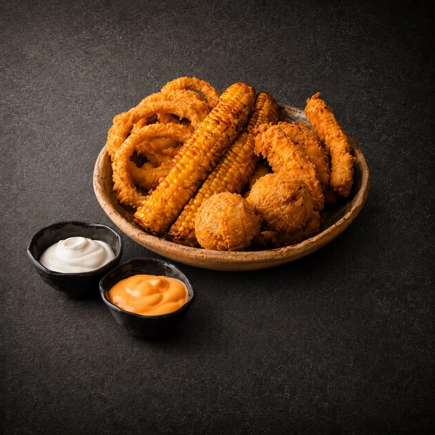 DOUBLE CRUNCHY PLATE